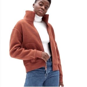 Everlane teddy bomber